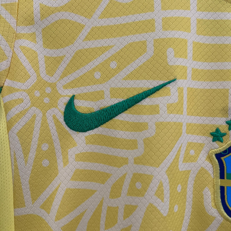 Seleção Brasileira Kit Infantil Home 2024-25 - Nike