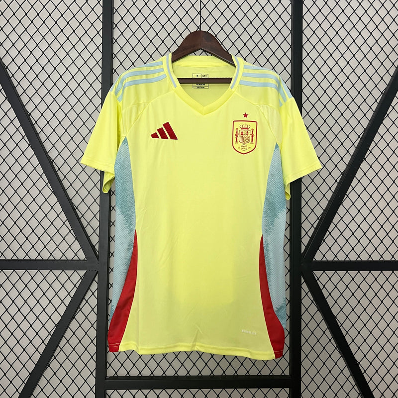 Camisa Espanha 2024/25 Away - Amarela - Adidas