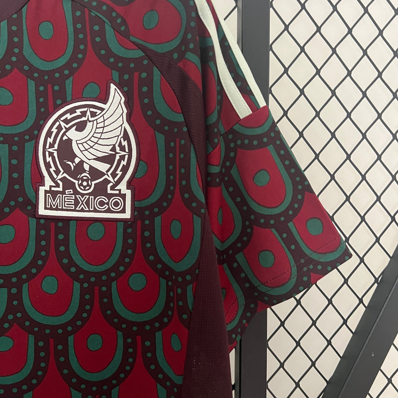 México 2024/25 Home - Adidas - Vinho