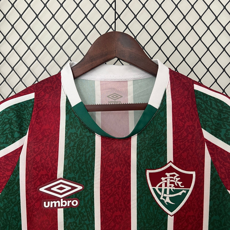 Camisa Fluminense I 24/25 - Umbro - Vermelha e Verde