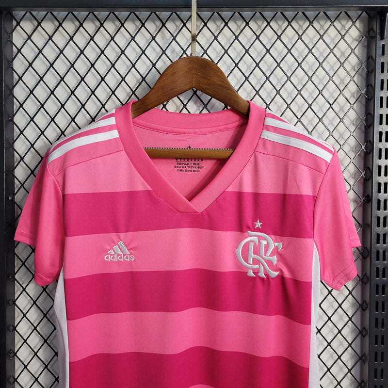 Camisa Flamengo Edição Especial Rosa 22/23 - Versão Feminina