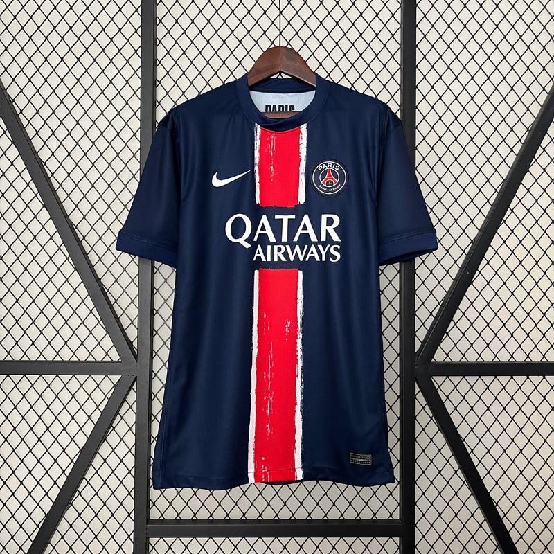 Camisa Psg I 24/25 - Nike - Azul e Vermelho