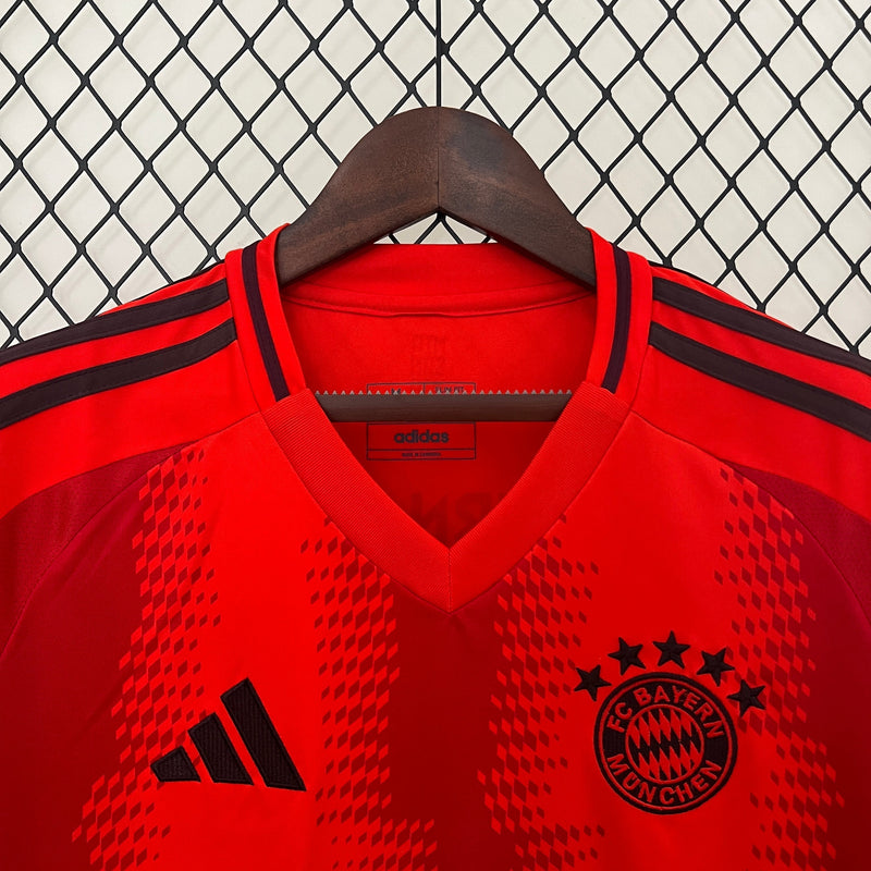 Camisa Bayern de Munique I 24/25 Adidas - Vermelho