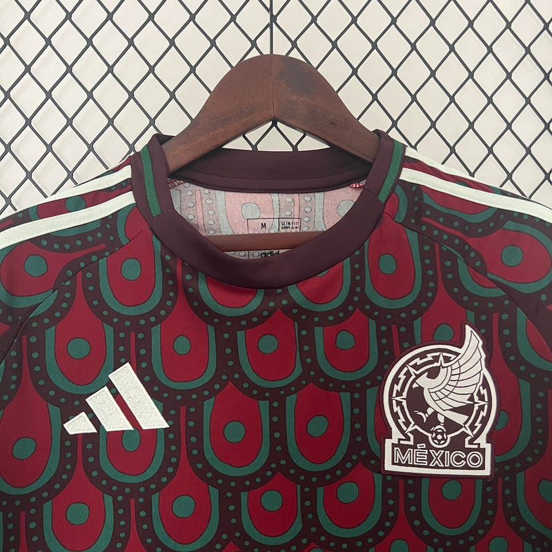 México 2024/25 Home - Adidas - Vinho