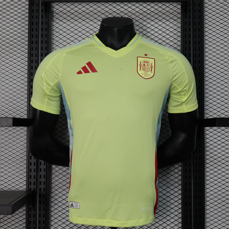 Camisa Espanha II 2024/25 Amarela - Adidas - Masculino Jogador