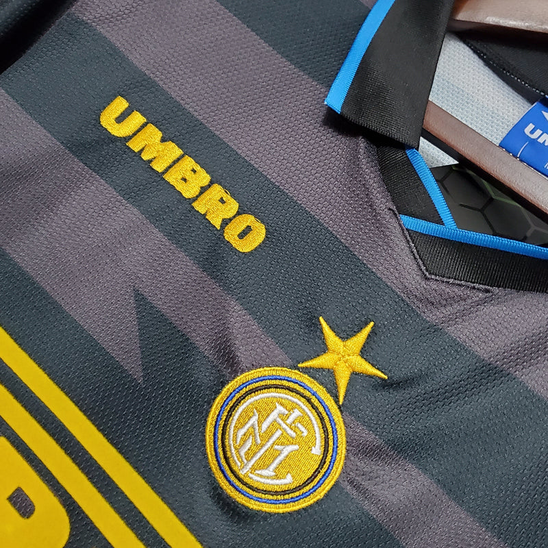 Camisa Inter de Milão Reserva 97/98 - Versão Retro