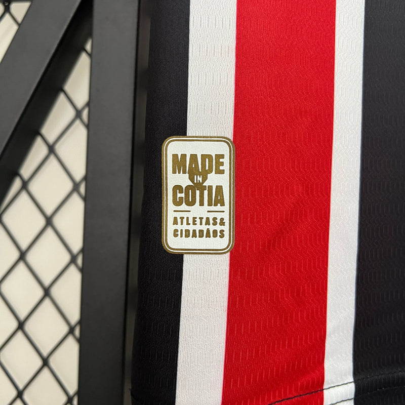 Camisa São Paulo Regata II 24/25 - Adidas - Vermelho com Preto