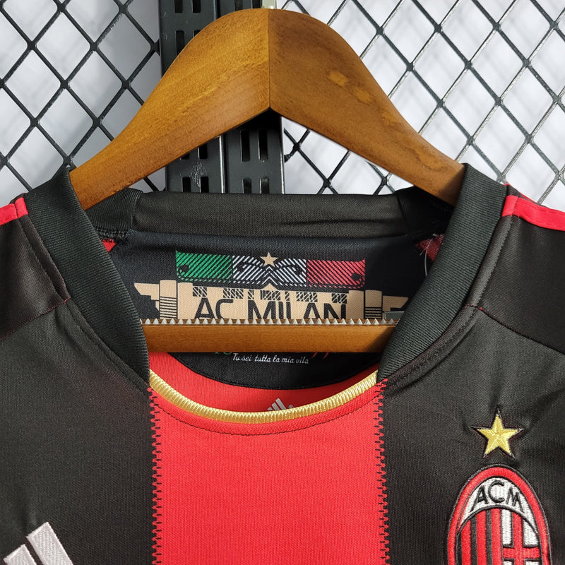 Camisa Milan Titular 10/11 - Versão Retro