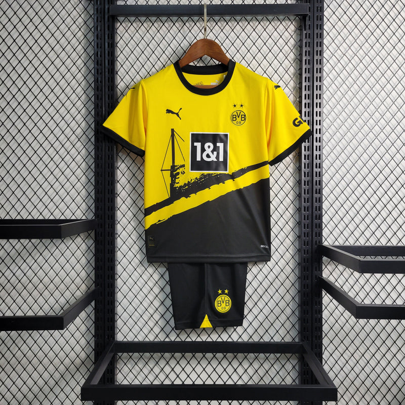 Kit Infantil Borussia Dortmund Home 23/24