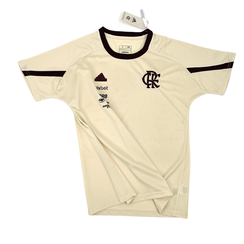 Camisa 24∕25 Flamengo Treino Branco