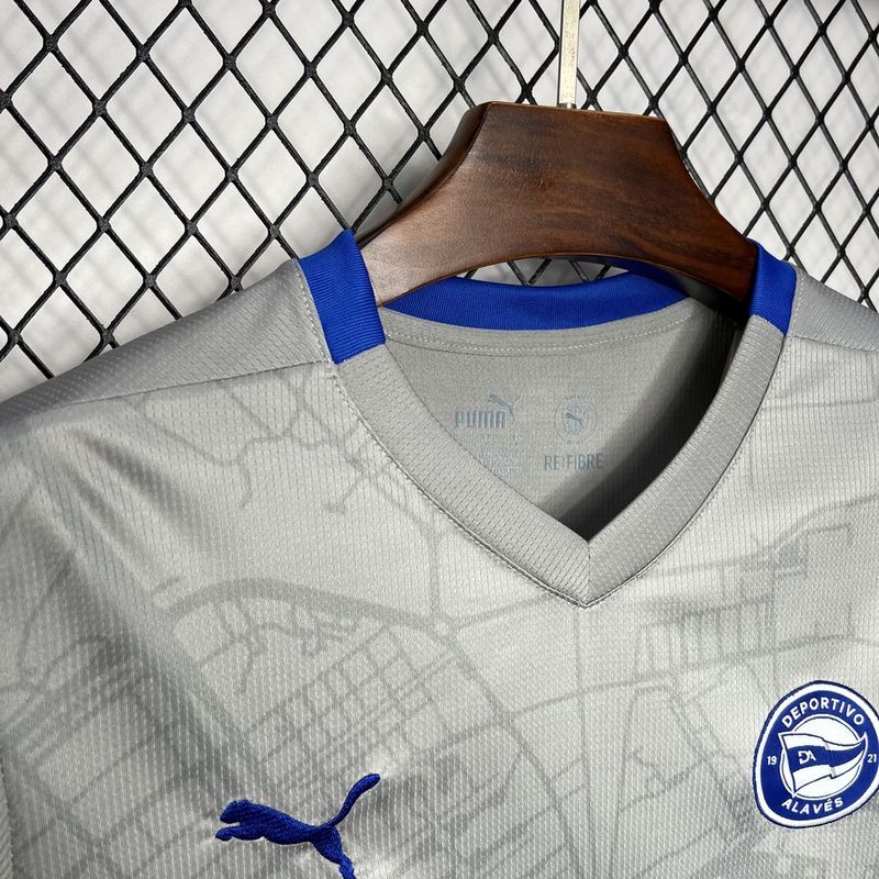 Camisa do Deportivo Alavés ll 24/25 Branco