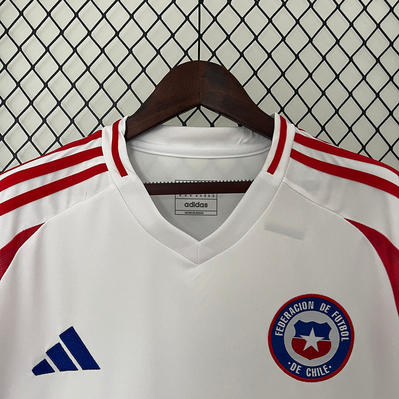 Camisa Chile 24/25 Away II - Branco