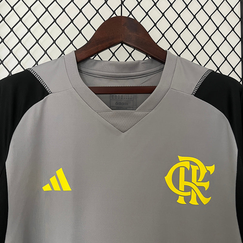 Camisa Flamengo Treino 24/25 Cinza