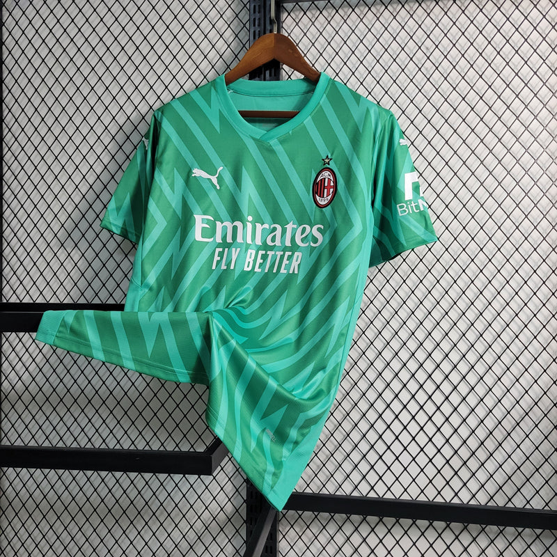 Camisa Milan Goleiro 23/24 Puma Torcedor Masculina - Lançamento