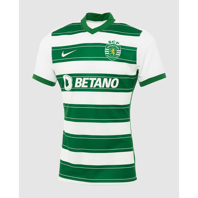 Camisa Sporting I 21/22 Nike - Verde e Branco