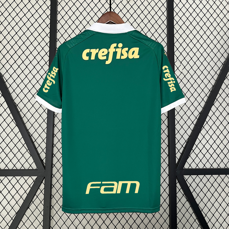 Camisa Palmeiras I 24/25 + Patrocínios e Patch - Puma - Verde