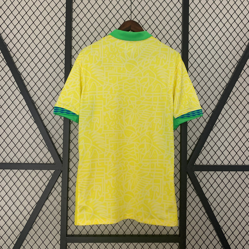 Camisa Seleção Brasil I 2024/25 Nike - Amarela