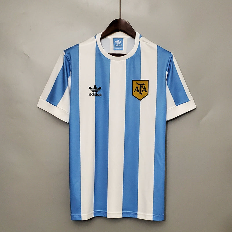 Camisa Argentina Titular 1978 - Versão Retro