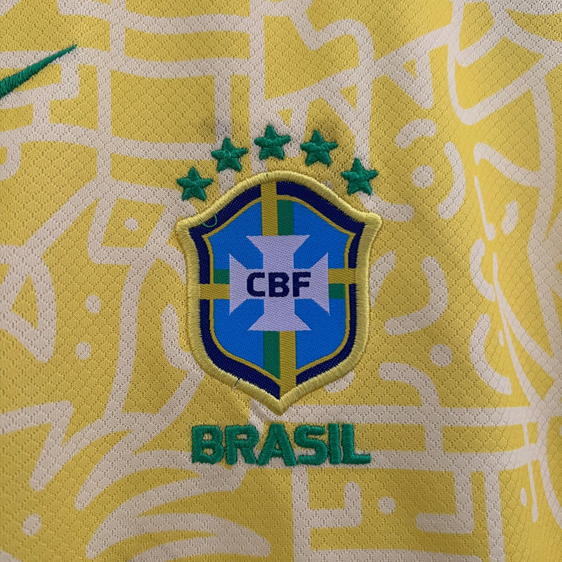 Seleção Brasileira Kit Infantil Home 2024-25 - Nike